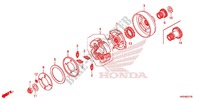 ROUE LIBRE DE DEMARREUR pour Honda FOURTRAX 420 RANCHER 4X4 ES 2014