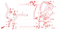 GUIDON (2) pour Honda FOURTRAX 420 RANCHER 4X4 Electric Shift CAMO 2008