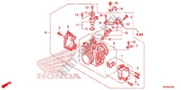 CORPS DE PAPILLON pour Honda FOURTRAX 420 RANCHER 4X4 EPS Manual Shift CAMO 2014