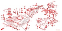 RESERVOIR A CARBURANT pour Honda FOURTRAX 420 RANCHER 4X4 EPS Manual Shift 2015