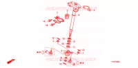 ARBRE DE DIRECTION pour Honda FOURTRAX 420 RANCHER 4X4 Manual Shift 2008