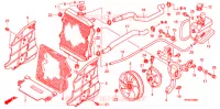 RADIATEUR pour Honda FOURTRAX 420 RANCHER 4X4 Manual Shift 2008