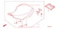 SELLE pour Honda FOURTRAX 420 RANCHER 4X4 Manual Shift 2008