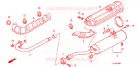 SILENCIEUX D'ECHAPPEMENT pour Honda FOURTRAX 420 RANCHER 4X4 Manual Shift 2008