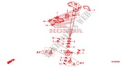 ARBRE DE DIRECTION (STD) pour Honda FOURTRAX 420 RANCHER 4X4 Manual Shift 2009