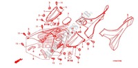 COUVERCLE LATERAL   CAPOT DE RESERVOIR pour Honda FOURTRAX 420 RANCHER 4X4 Manual Shift 2009
