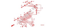 TRIANGLES AVANT (4WD) pour Honda FOURTRAX 420 RANCHER 4X4 Manual Shift 2009