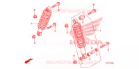 AMORTISSEUR AVANT pour Honda FOURTRAX 420 RANCHER AT PS CAMO 2010