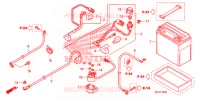 BATTERIE pour Honda FOURTRAX 420 RANCHER AT PS CAMO 2010