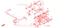 BRAS ARRIERE pour Honda FOURTRAX 420 RANCHER AT PS CAMO 2010