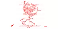 CYLINDRE pour Honda FOURTRAX 420 RANCHER AT PS CAMO 2010