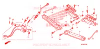 REPOSE PIED   PEDALE pour Honda FOURTRAX 420 RANCHER AT PS CAMO 2010
