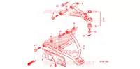 TRIANGLES AVANT pour Honda FOURTRAX 420 RANCHER AT PS CAMO 2010