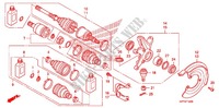MOYEU   CARDAN AVANT pour Honda FOURTRAX 420 RANCHER 4X4 AT PS 2011