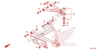 TRIANGLES AVANT pour Honda FOURTRAX 420 RANCHER 4X4 AT PS CAMO 2012