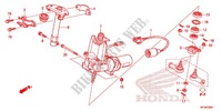 ARBRE DE DIRECTION (TRX420FPA) pour Honda FOURTRAX 420 RANCHER 4X4 AT PS 2012