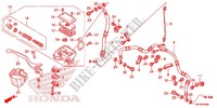 MAITRE CYLINDRE DE FREIN AVANT pour Honda FOURTRAX 420 RANCHER 4X4 AT PS 2012
