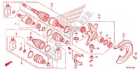 MOYEU   CARDAN AVANT pour Honda FOURTRAX 420 RANCHER 4X4 AT PS 2012