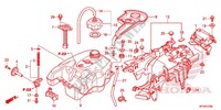 RESERVOIR A CARBURANT pour Honda FOURTRAX 420 RANCHER 4X4 AT PS 2012