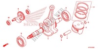 VILEBREQUIN   PISTON pour Honda FOURTRAX 420 RANCHER 4X4 AT PS 2012