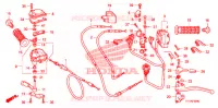 LEVIER DE GUIDON   CABLE   COMMODO pour Honda FOURTRAX 420 RANCHER 4X4 Electric Shift 2009