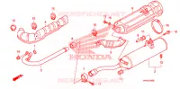 SILENCIEUX D'ECHAPPEMENT pour Honda FOURTRAX 420 RANCHER 4X4 Electric Shift 2009
