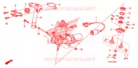 ARBRE DE DIRECTION (EPS) pour Honda FOURTRAX 420 RANCHER 4X4 PS 2010