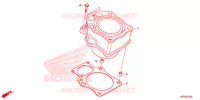 CYLINDRE pour Honda FOURTRAX 420 RANCHER 2X4 BASE 2016