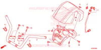 GUIDON pour Honda FOURTRAX 420 RANCHER 2X4 BASE 2016