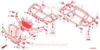 SUPPORT pour Honda FOURTRAX 420 RANCHER 2X4 BASE 2016