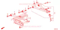 TRIANGLES AVANT pour Honda FOURTRAX 420 RANCHER 2X4 BASE 2016