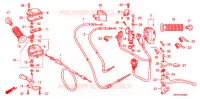 LEVIER DE GUIDON   CABLE   COMMODO pour Honda FOURTRAX 420 RANCHER 2X4 BASE 2007