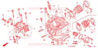 CULASSE pour Honda TRX 450 R SPORTRAX Electric Start BLACK 2008