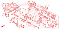 BRAS OSCILLANT pour Honda TRX 450 R SPORTRAX Electric Start 2008