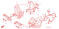 REPOSE PIED pour Honda TRX 450 R SPORTRAX Electric Start 2008