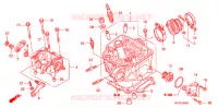 CULASSE pour Honda TRX 450 R SPORTRAX Electric Start WHITE 2013