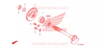 BALANCIER pour Honda TRX 450 R SPORTRAX Electric Start RED 2013