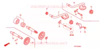 POMPE A HUILE pour Honda TRX 450 R SPORTRAX Kick start BLACK 2008