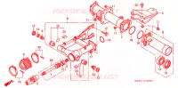 BRAS OSCILLANT pour Honda FOURTRAX 500 RUBICON Hydrostatic 2004