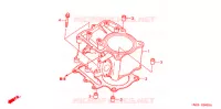CYLINDRE pour Honda FOURTRAX 500 RUBICON Hydrostatic 2004