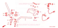 GUIDON pour Honda FOURTRAX 500 RUBICON Hydrostatic 2004