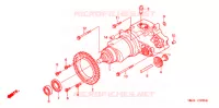 HONDAMATIC pour Honda FOURTRAX 500 RUBICON Hydrostatic 2004
