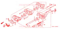 POMPE A HUILE pour Honda FOURTRAX 500 RUBICON Hydrostatic 2004