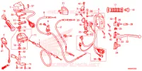 COMMODO   LEVIER   CABLE pour Honda FOURTRAX 500 FOREMAN RUBICON 4x4 DCT EPS DELUXE 2016