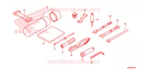 OUTIL pour Honda FOURTRAX 500 FOREMAN RUBICON 4x4 DCT EPS DELUXE 2016