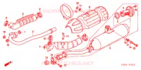 SILENCIEUX D'ECHAPPEMENT pour Honda FOURTRAX 500 FOREMAN RUBICON Hydrostatic CAMO 2008