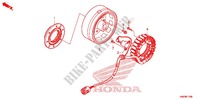 ALTERNATEUR pour Honda FOURTRAX 500 FOREMAN RUBICON Hydrostatic CAMO 2013