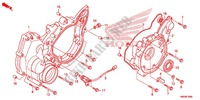 COUVERCLE DE CARTER MOTEUR pour Honda FOURTRAX 500 FOREMAN RUBICON Hydrostatic CAMO 2013