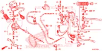 COMMODO   LEVIER   CABLE pour Honda FOURTRAX 500 FOREMAN 4X4 Electric Shift CAMO 2015