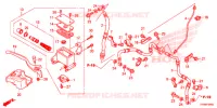 MAITRE CYLINDRE DE FREIN AVANT pour Honda FOURTRAX 500 FOREMAN 4X4 Electric Shift CAMO 2015